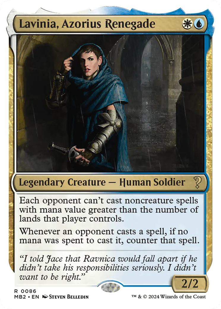 Lavinia, renégate d'Azorius — Mystery Booster 2 — Magic: The Gathering
