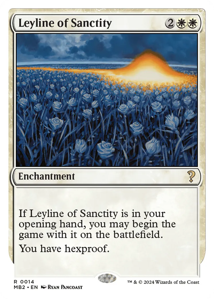 Ligne ley de vertu — Mystery Booster 2 — Magic: The Gathering
