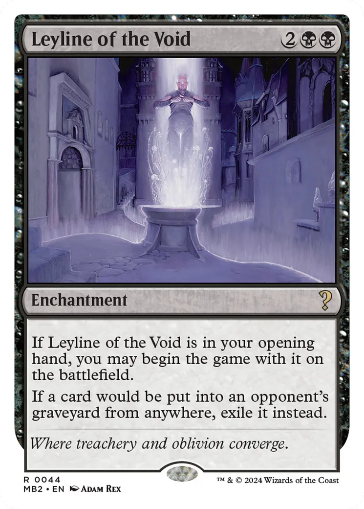 Ligne ley du vide — Mystery Booster 2 — Magic: The Gathering