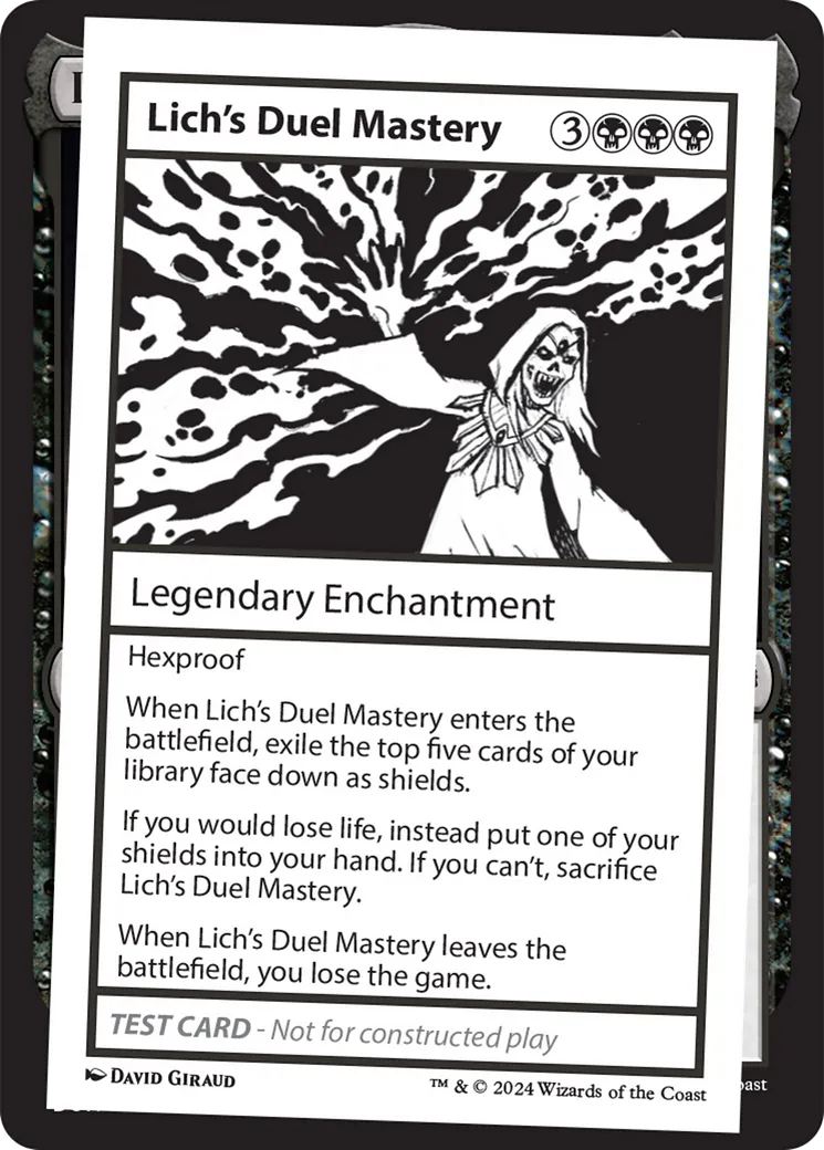 Lich's Duel Mastery — Mystery Booster 2 — Magic: The Gathering