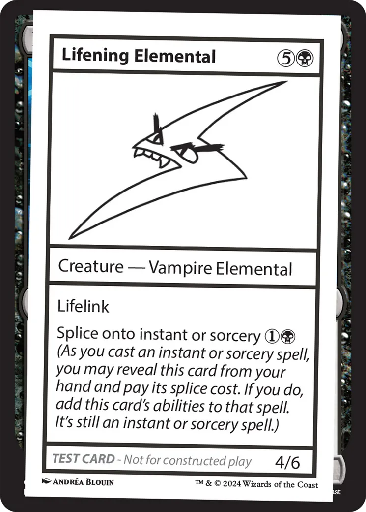 Lifening Elemental — Mystery Booster 2 — Magic: The Gathering
