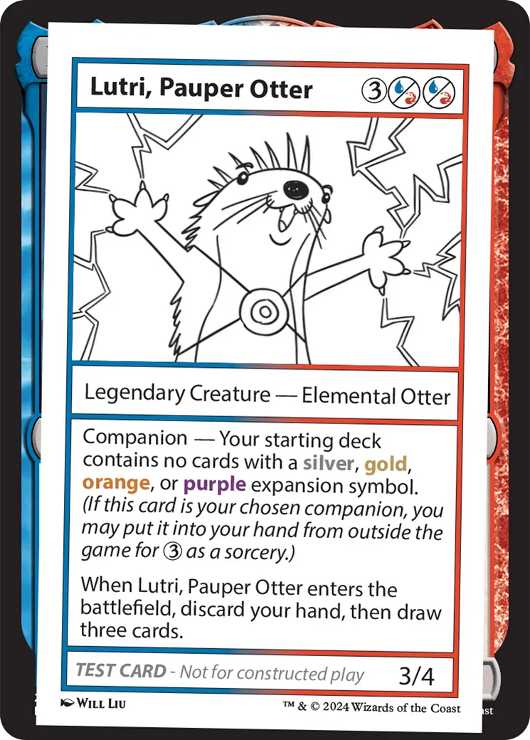 Lutri, Pauper Otter — Mystery Booster 2 — Magic: The Gathering