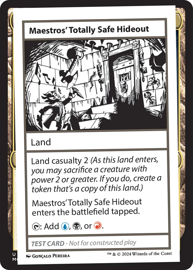 Maestros' Totally Safe Hideout — Mystery Booster 2 — Magic: The Gathering