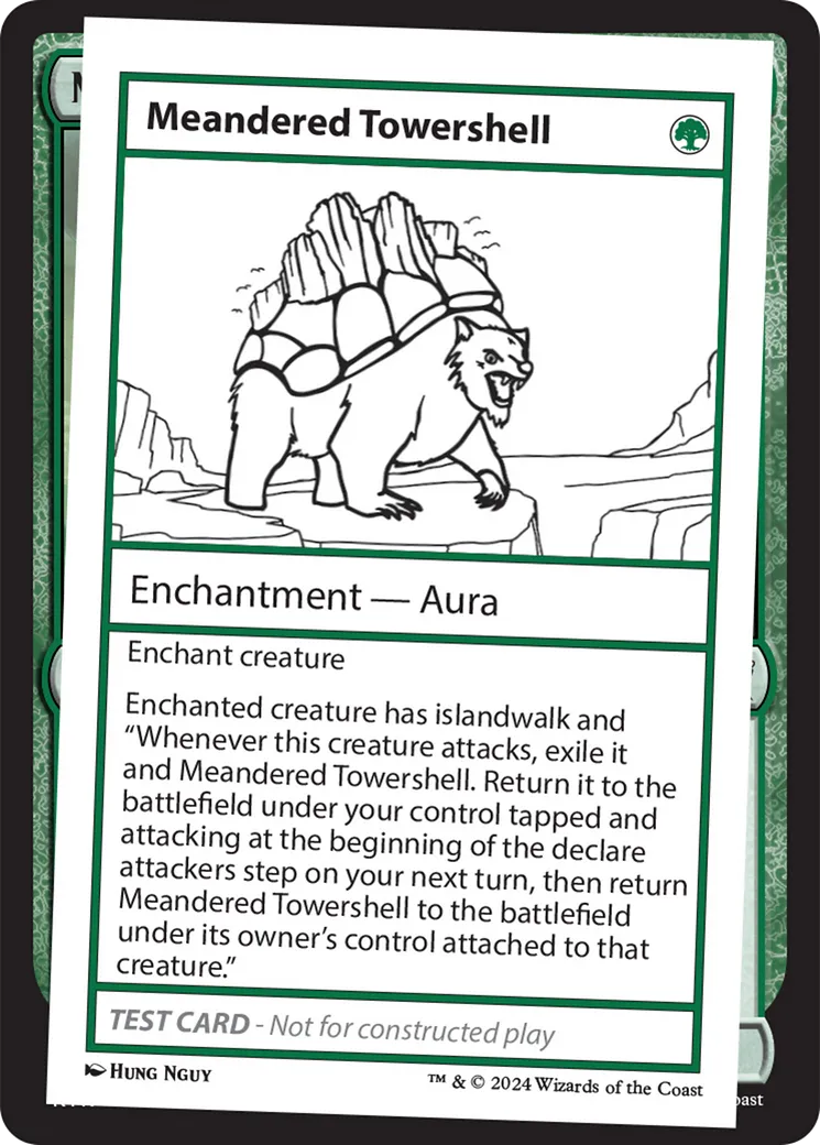 Meandered Towershell — Mystery Booster 2 — Magic: The Gathering