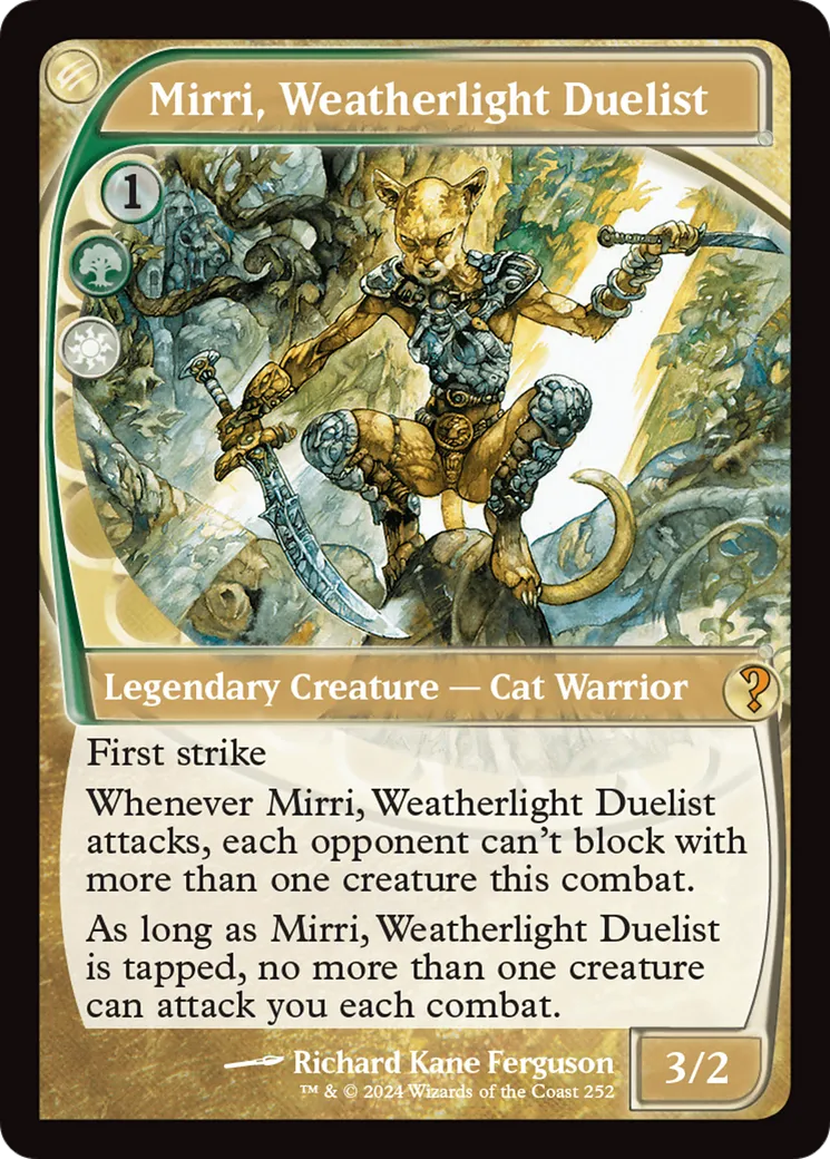 Mirri, Weatherlight Duelist — Mystery Booster 2 — Magic: The Gathering