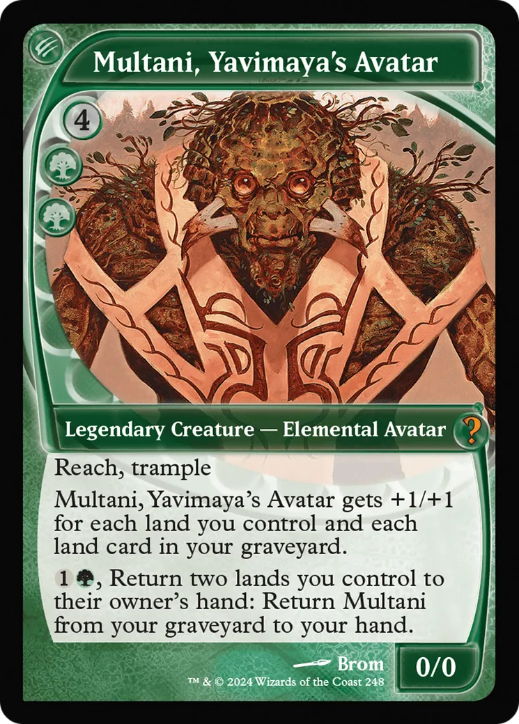 Multani, Yavimaya's Avatar — Mystery Booster 2 — Magic: The Gathering