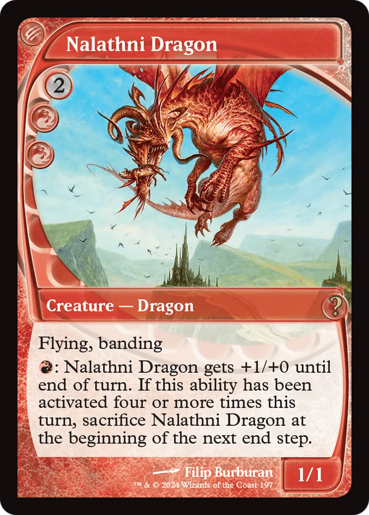 Nalathni Dragon — Mystery Booster 2 — Magic: The Gathering