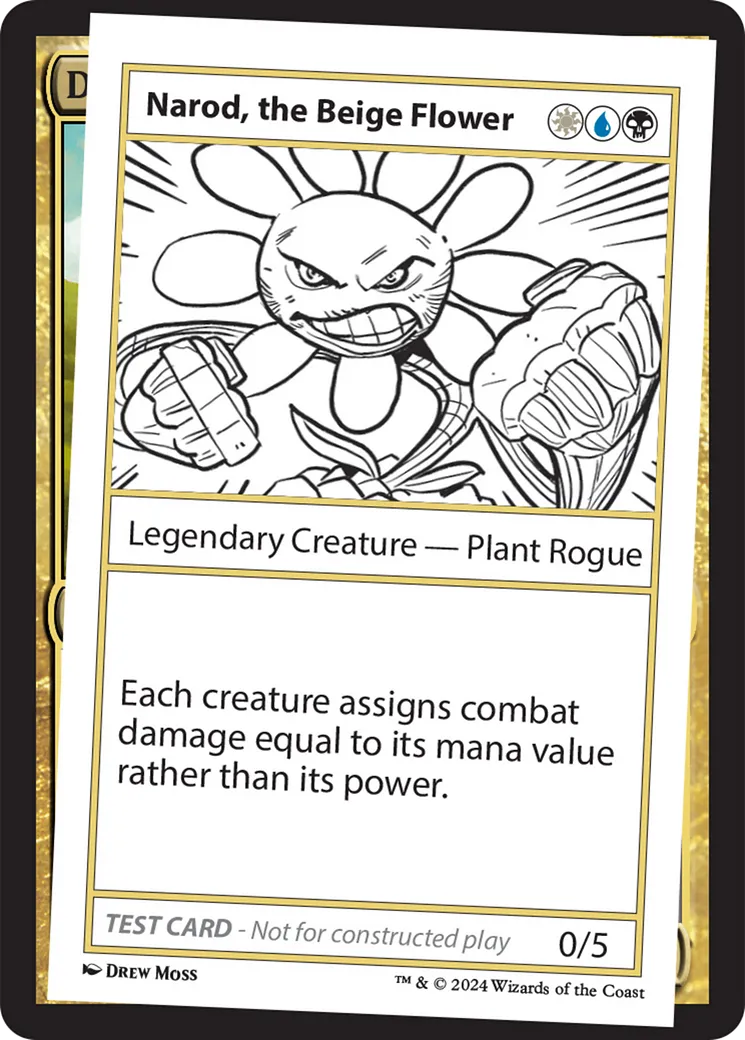 Narod, the Beige Flower — Mystery Booster 2 — Magic: The Gathering