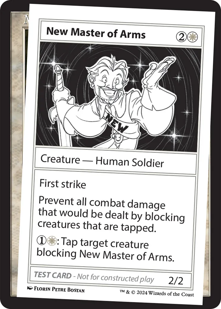 New Master of Arms — Mystery Booster 2 — Magic: The Gathering