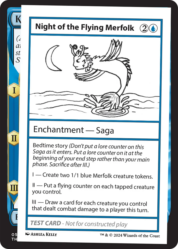 Night of the Flying Merfolk — Mystery Booster 2 — Magic: The Gathering