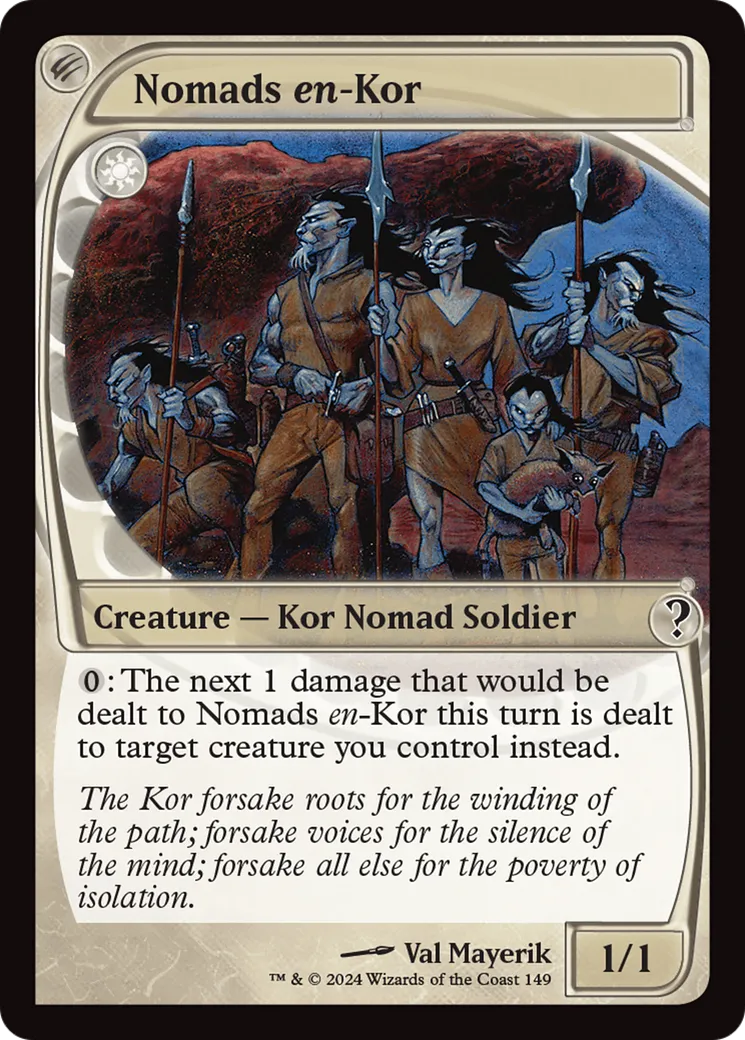 Nomades en-Kor — Mystery Booster 2 — Magic: The Gathering