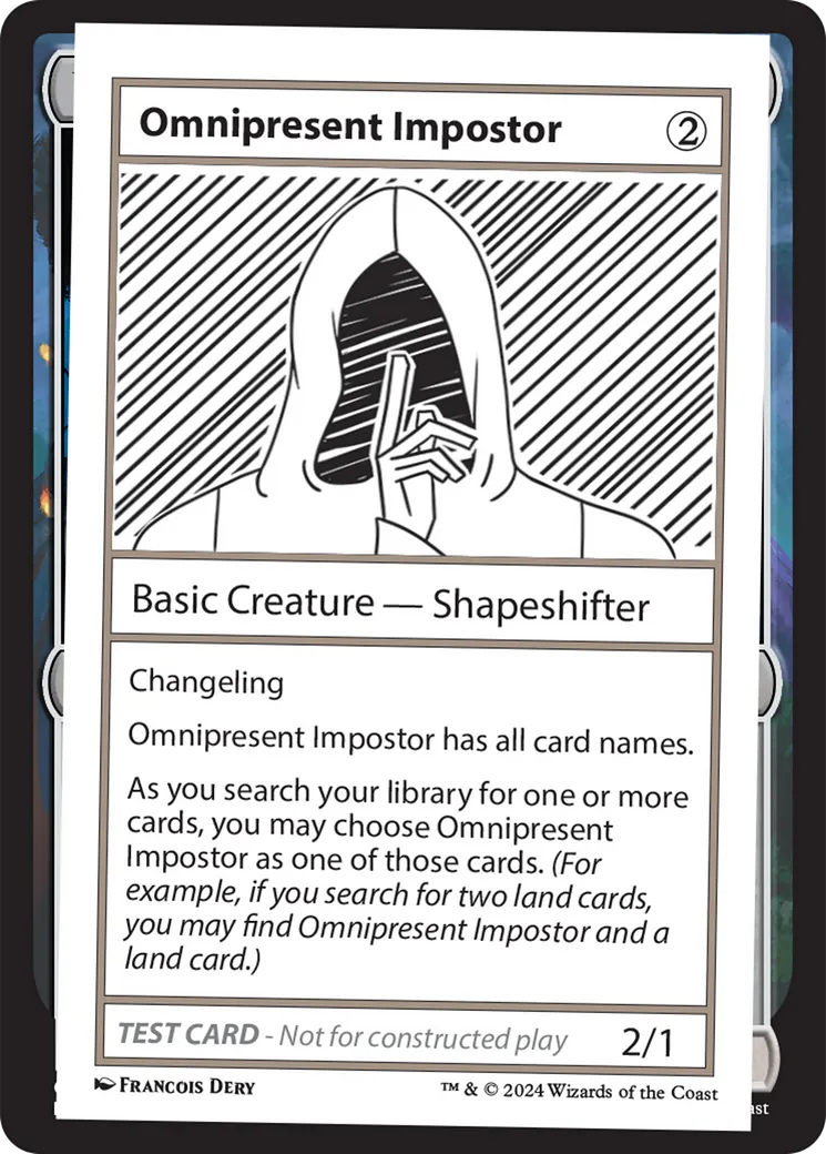 Omnipresent Impostor — Mystery Booster 2 — Magic: The Gathering