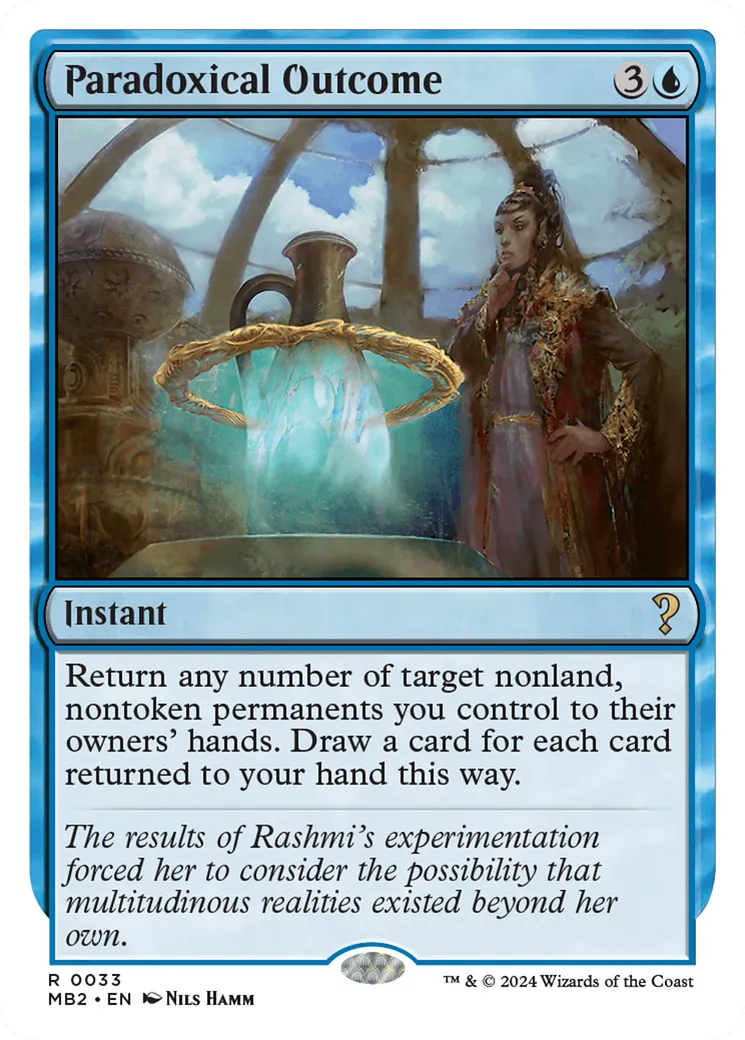 Résultat paradoxal — Mystery Booster 2 — Magic: The Gathering