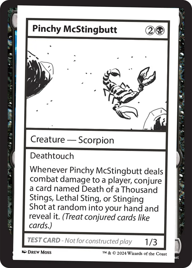 Pinchy McStingbutt — Mystery Booster 2 — Magic: The Gathering