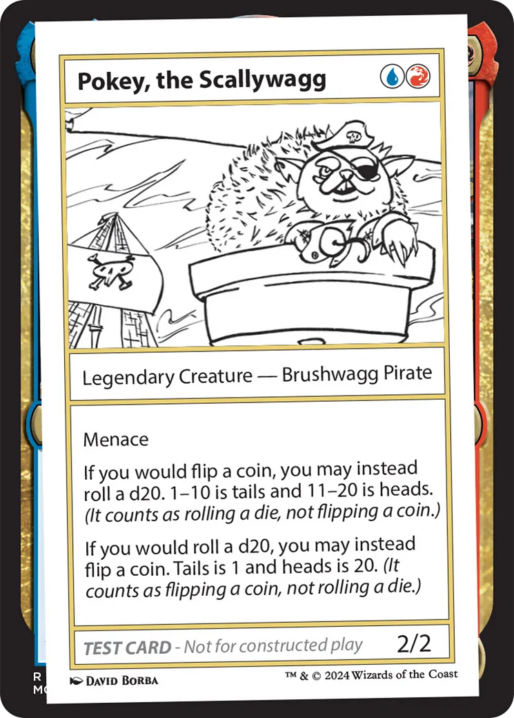 Pokey, the Scallywagg — Mystery Booster 2 — Magic: The Gathering