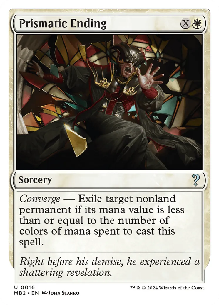 Prismatic Ending — Mystery Booster 2 — Magic: The Gathering