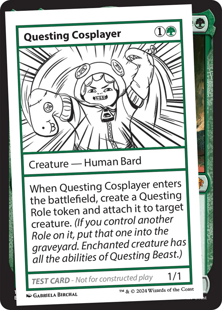 Questing Cosplayer — Mystery Booster 2 — Magic: The Gathering