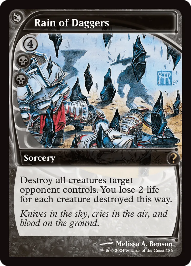 Rain of Daggers — Mystery Booster 2 — Magic: The Gathering