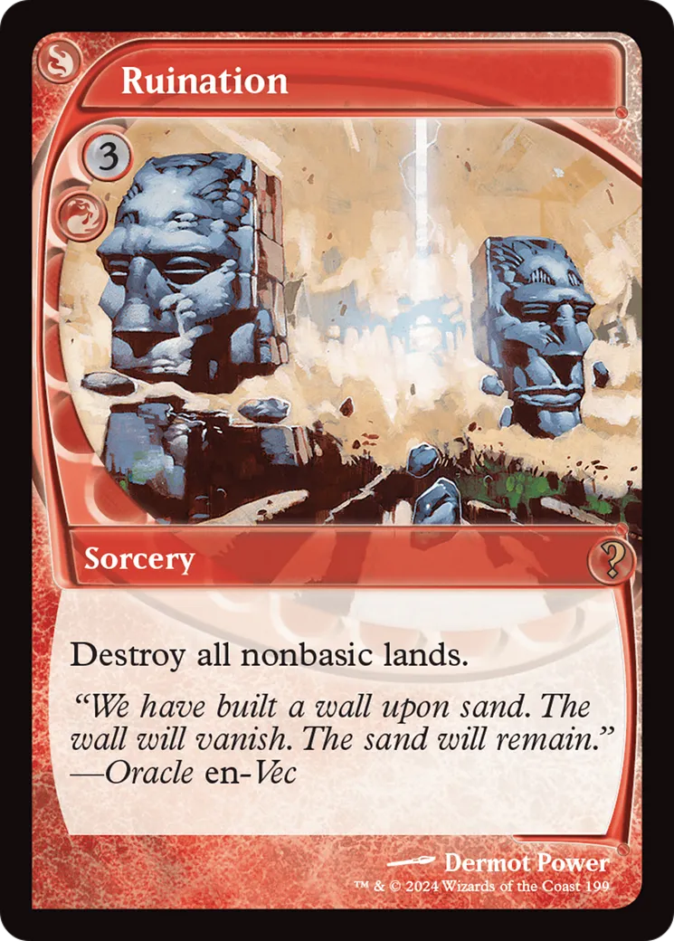 Ruine — Mystery Booster 2 — Magic: The Gathering