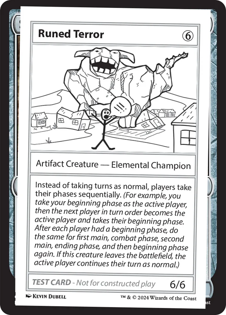 Runed Terror — Mystery Booster 2 — Magic: The Gathering