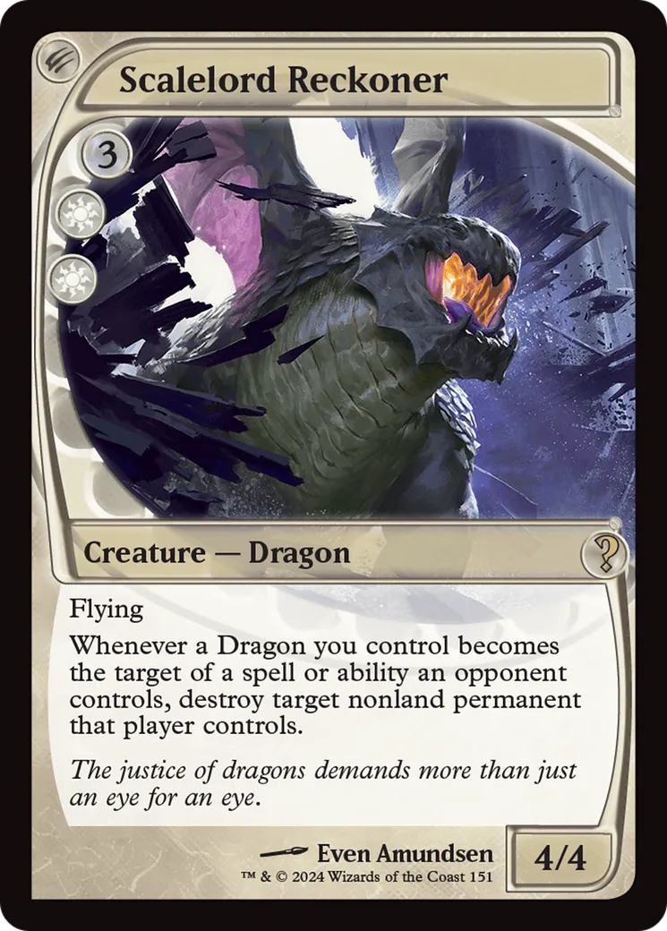 Scalelord Reckoner — Mystery Booster 2 — Magic: The Gathering