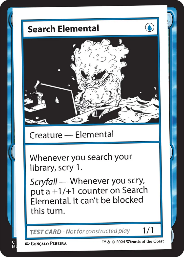 Search Elemental — Mystery Booster 2 — Magic: The Gathering