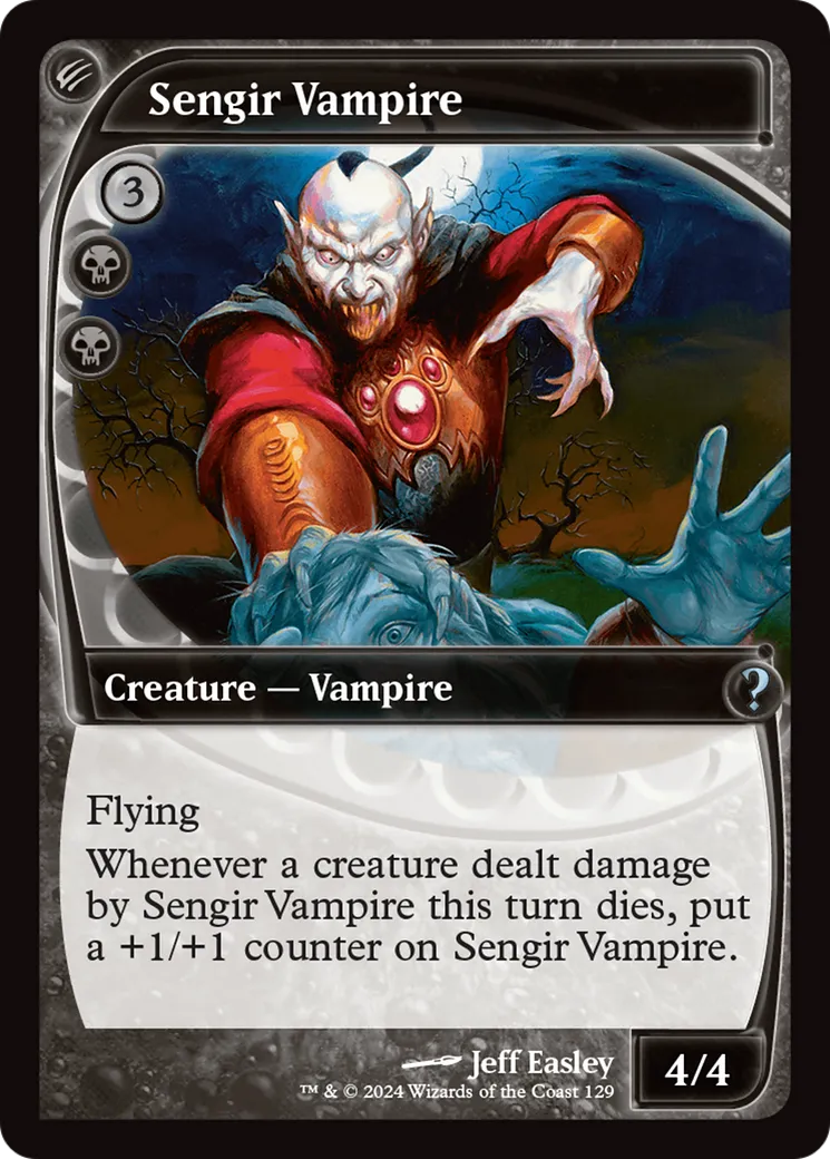 Sengir Vampire — Mystery Booster 2 — Magic: The Gathering