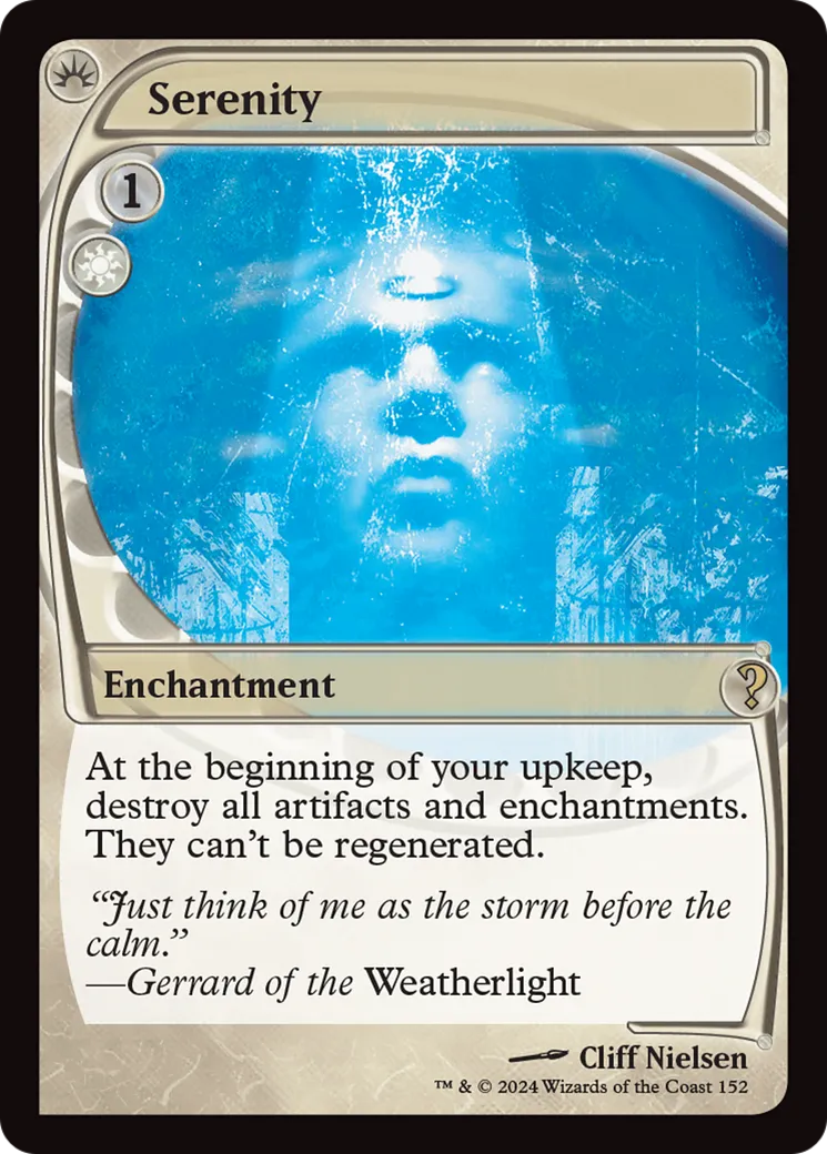 Sérénité — Mystery Booster 2 — Magic: The Gathering