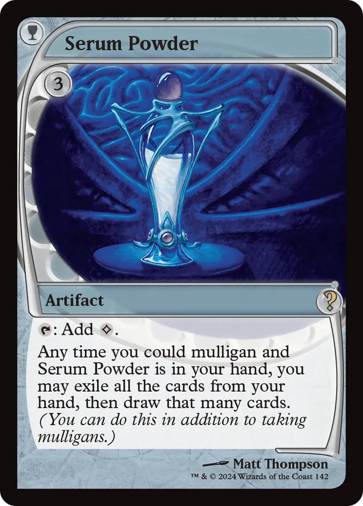Serum Powder — Mystery Booster 2 — Magic: The Gathering