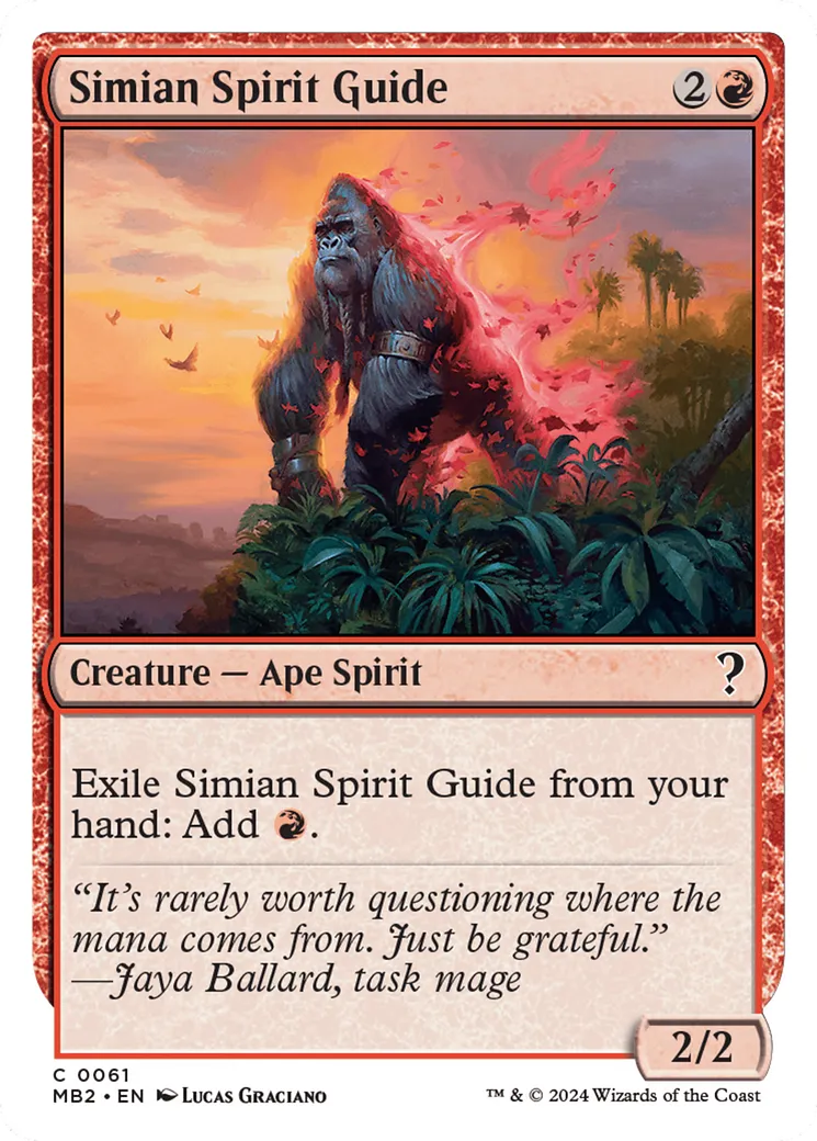 Guide spirituel simiesque — Mystery Booster 2 — Magic: The Gathering