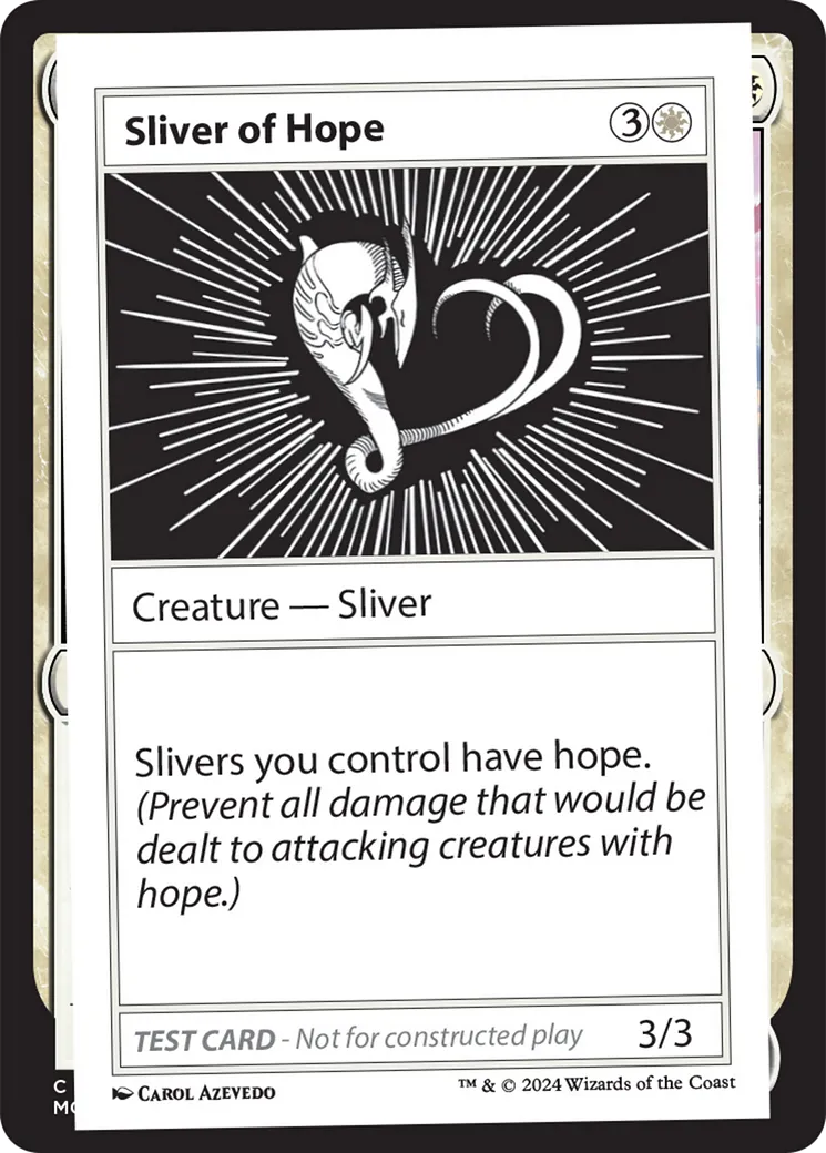 Sliver of Hope — Mystery Booster 2 — Magic: The Gathering