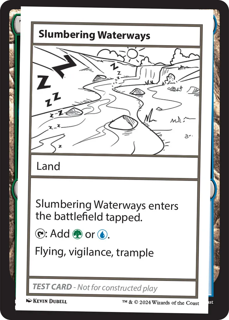 Slumbering Waterways — Mystery Booster 2 — Magic: The Gathering