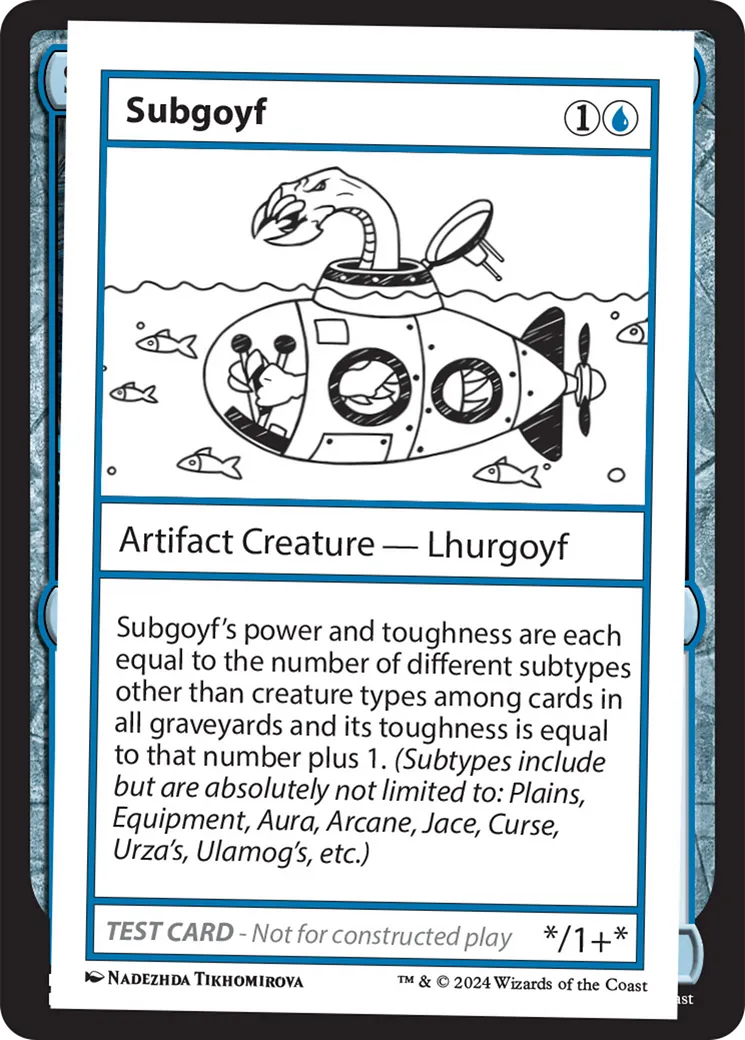 Subgoyf — Mystery Booster 2 — Magic: The Gathering