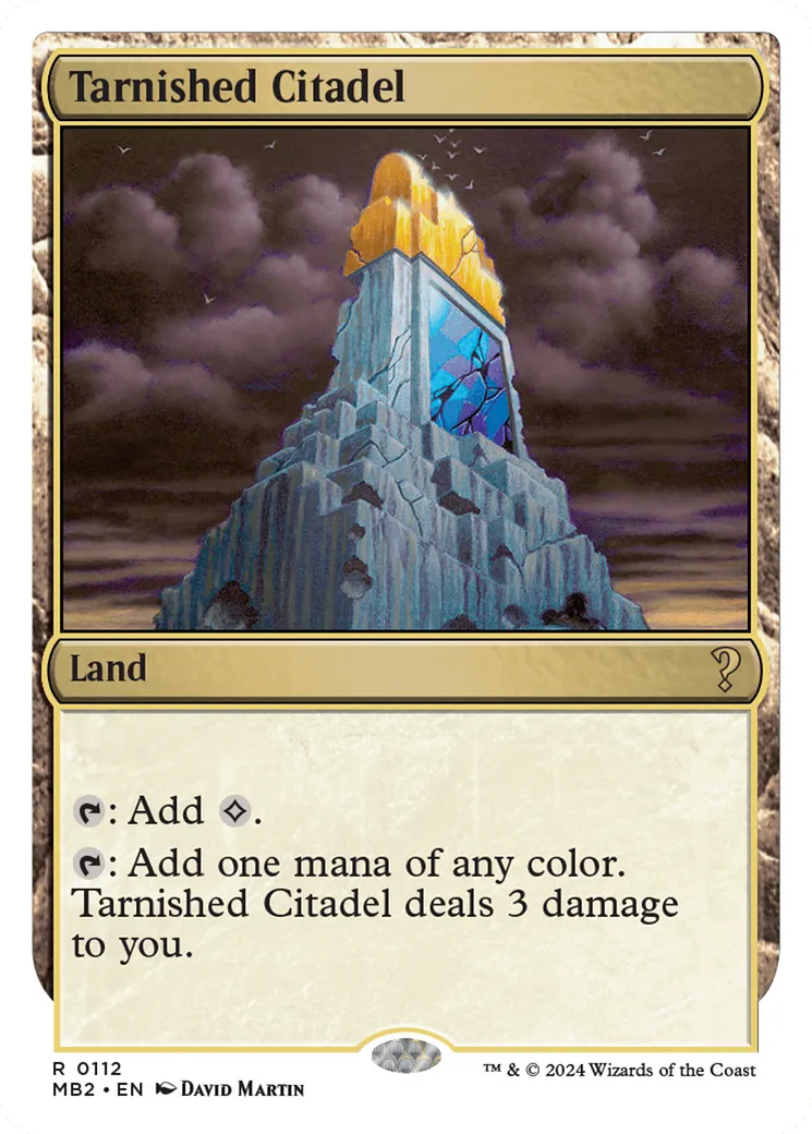 Tarnished Citadel — Mystery Booster 2 — Magic: The Gathering