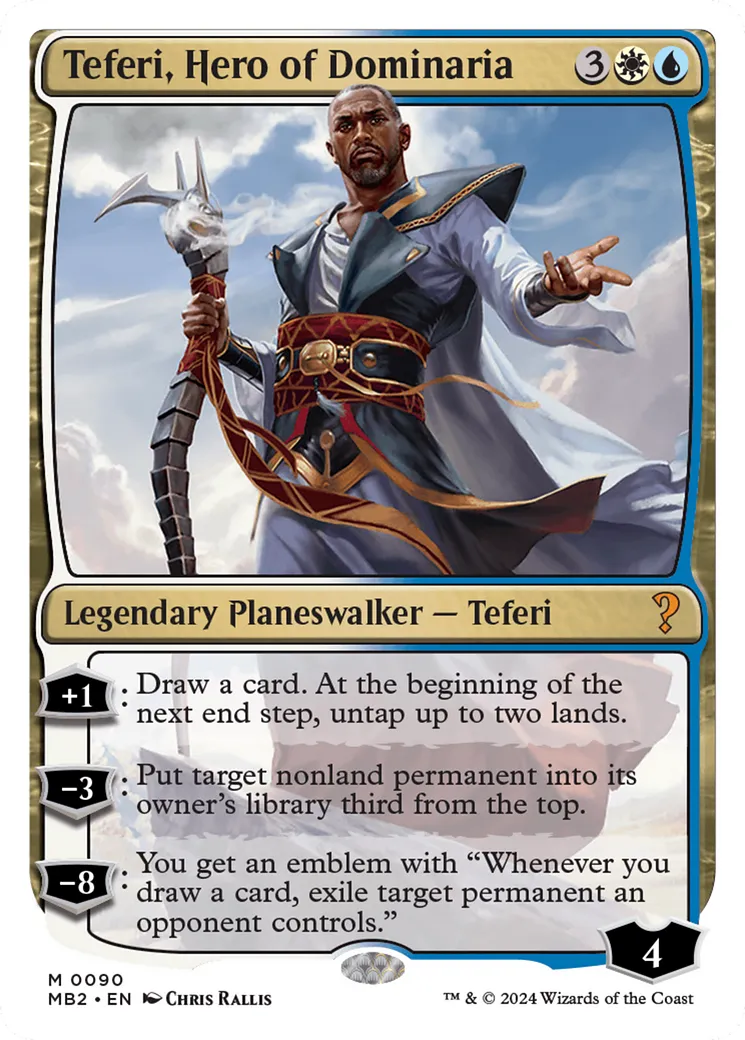 Téfeiri, héros de Dominaria — Mystery Booster 2 — Magic: The Gathering