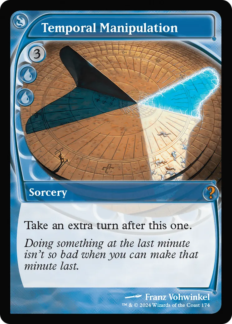 Manipulation temporelle — Mystery Booster 2 — Magic: The Gathering