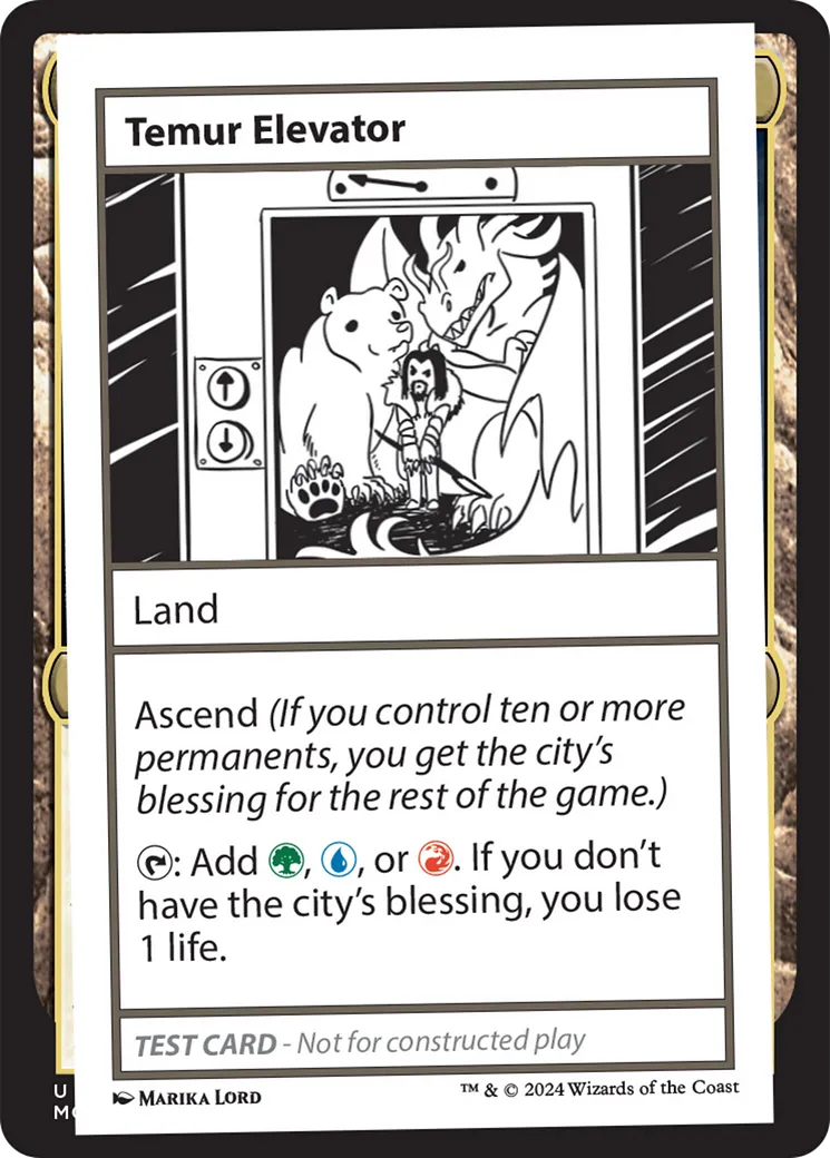 Temur Elevator — Mystery Booster 2 — Magic: The Gathering