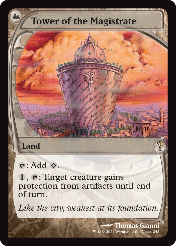 Tour du Magistrat — Mystery Booster 2 — Magic: The Gathering