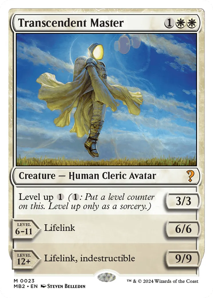 Maître transcendant — Mystery Booster 2 — Magic: The Gathering