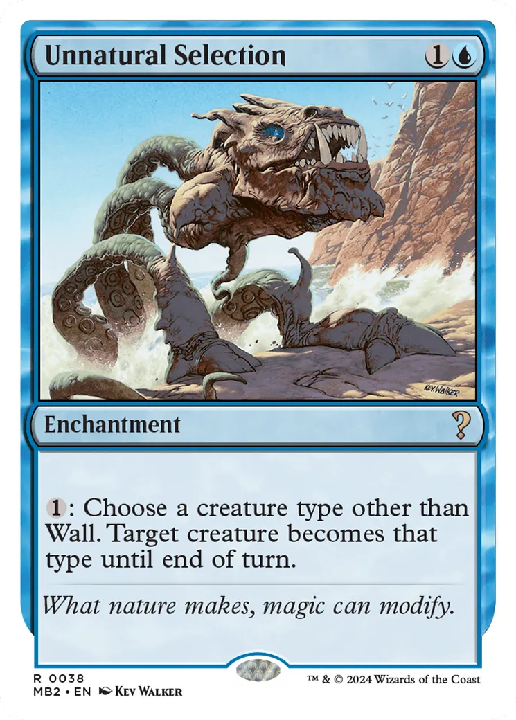 Sélection non-naturelle — Mystery Booster 2 — Magic: The Gathering
