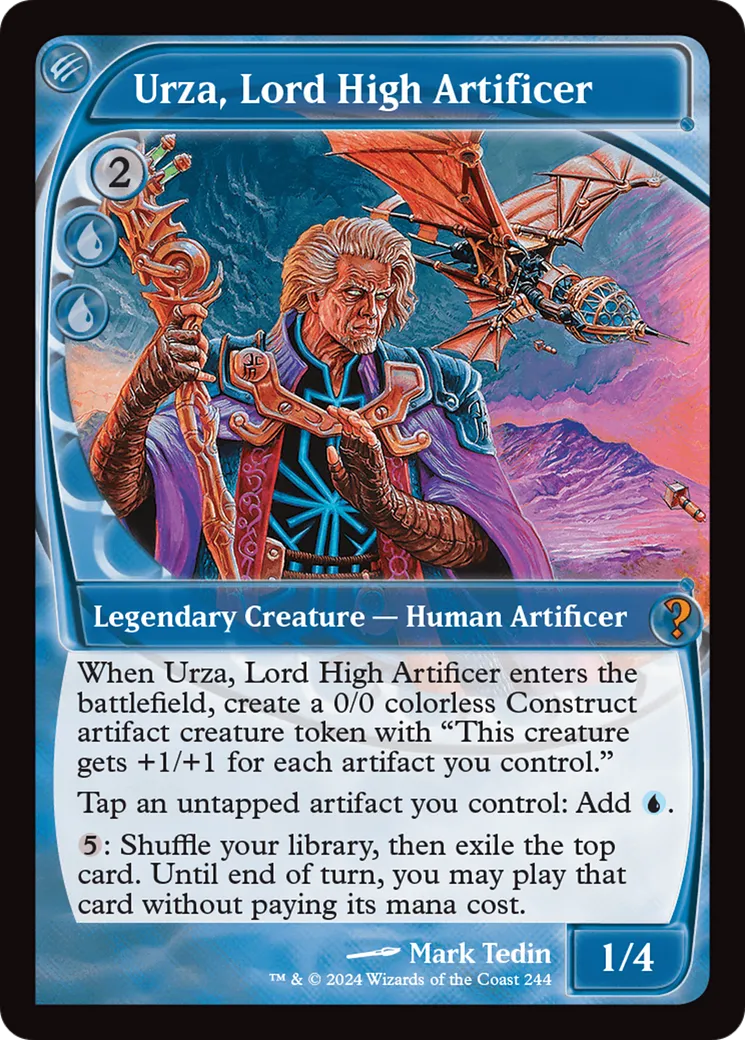 Urza, Lord High Artificer — Mystery Booster 2 — Magic: The Gathering