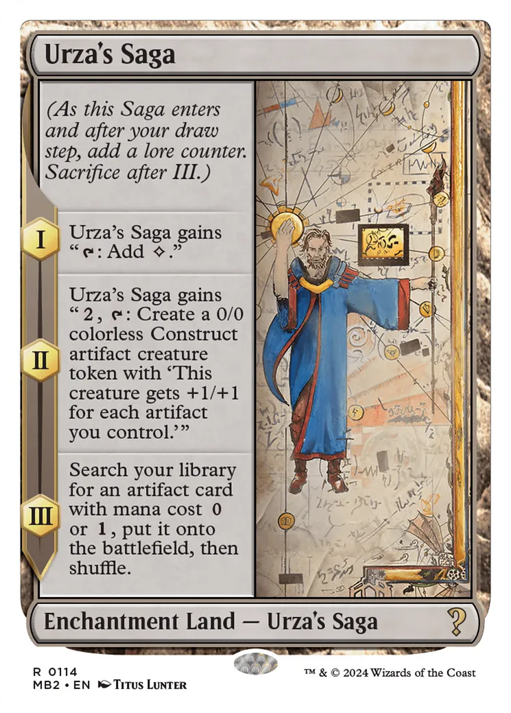 Urza's Saga — Mystery Booster 2 — Magic: The Gathering