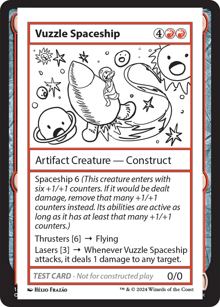 Vuzzle Spaceship — Mystery Booster 2 — Magic: The Gathering