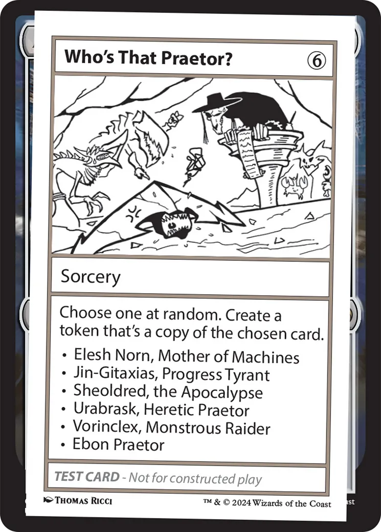 Who's That Praetor? — Mystery Booster 2 — Magic: The Gathering