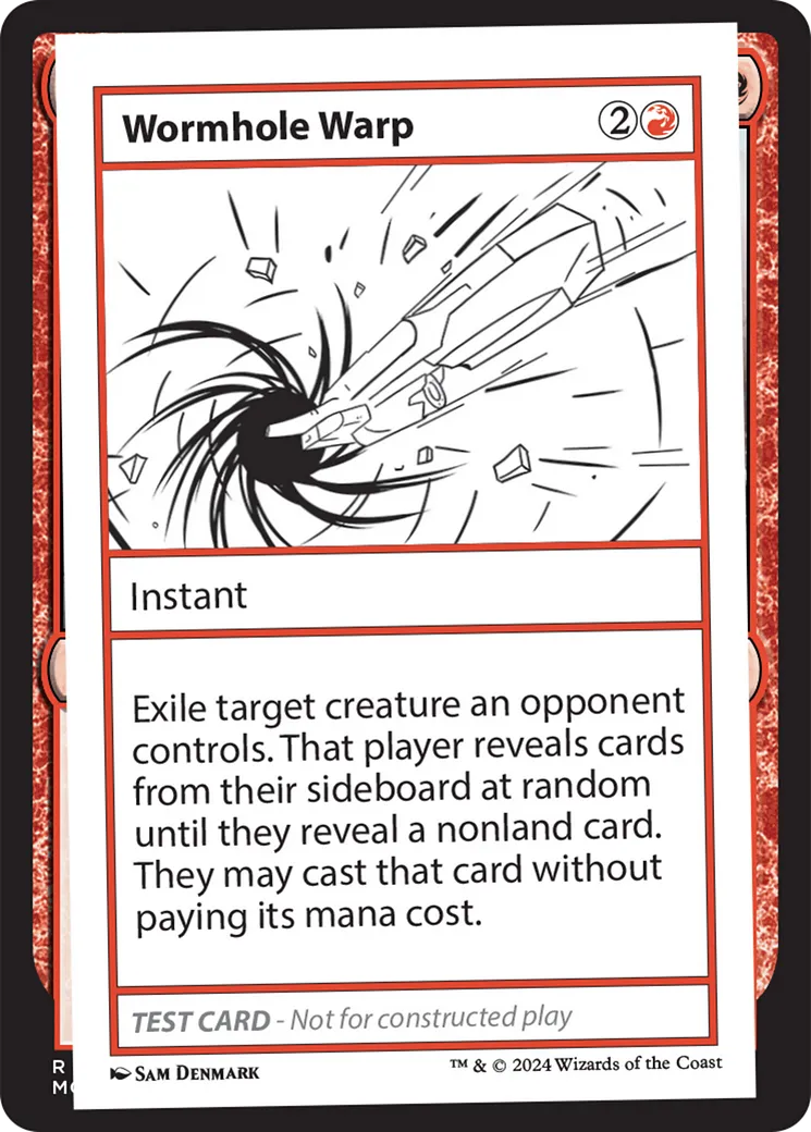 Wormhole Warp — Mystery Booster 2 — Magic: The Gathering