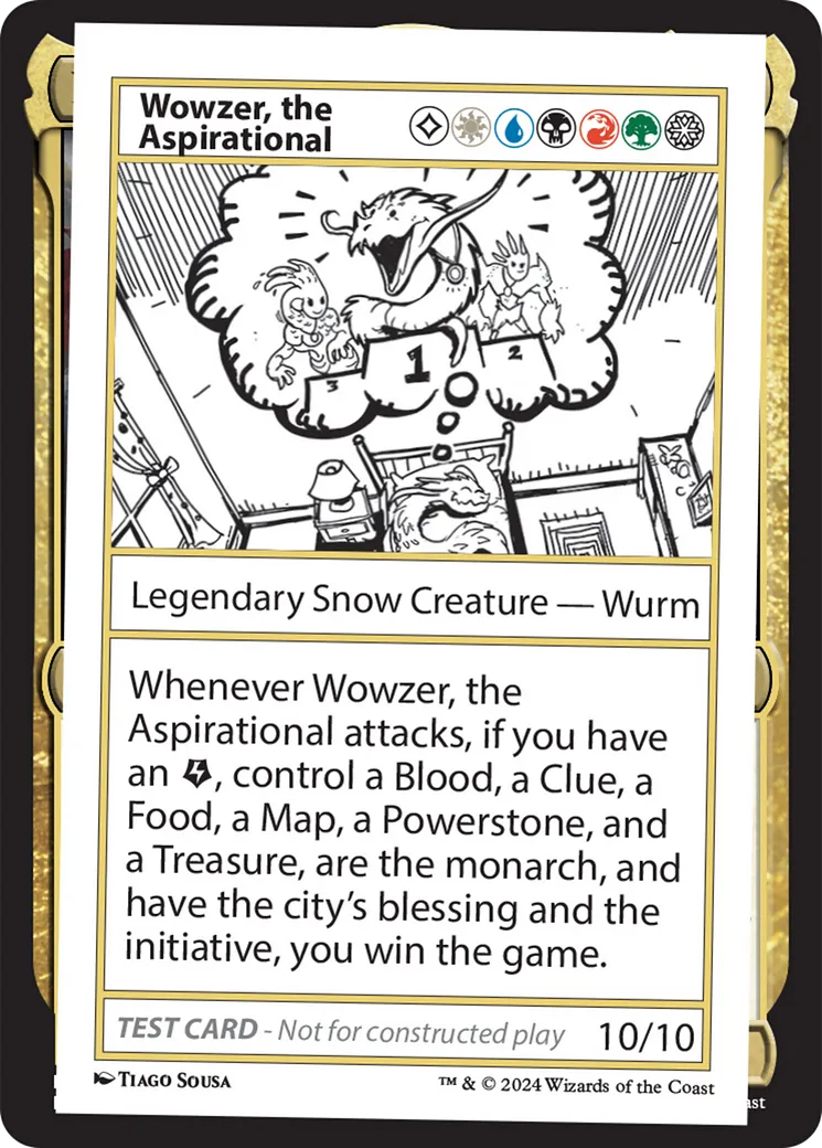 Wowzer, the Aspirational — Mystery Booster 2 — Magic: The Gathering