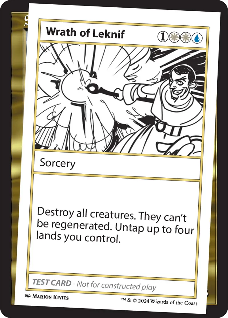 Wrath of Leknif — Mystery Booster 2 — Magic: The Gathering