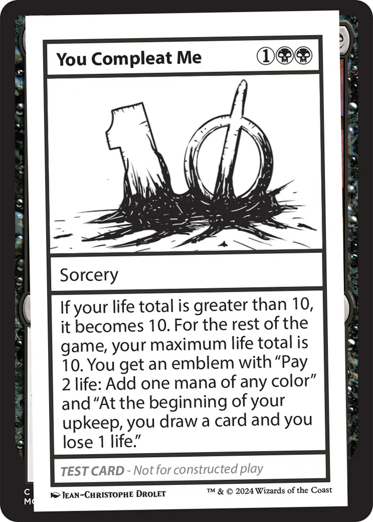 You Compleat Me — Mystery Booster 2 — Magic: The Gathering