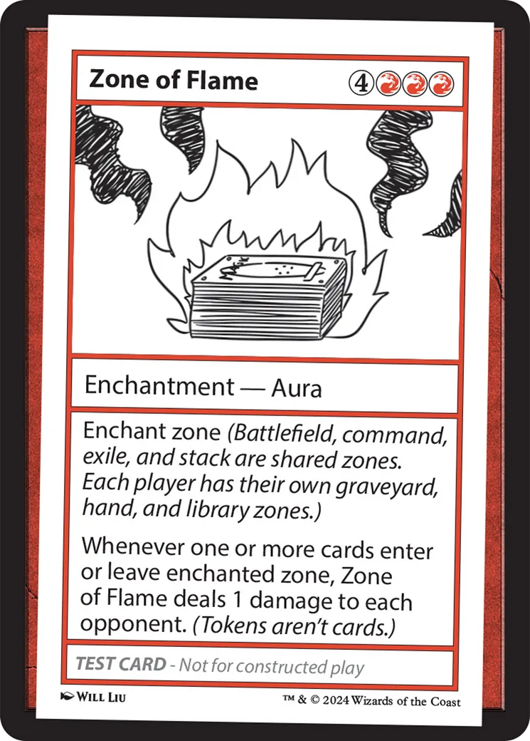Zone of Flame — Mystery Booster 2 — Magic: The Gathering