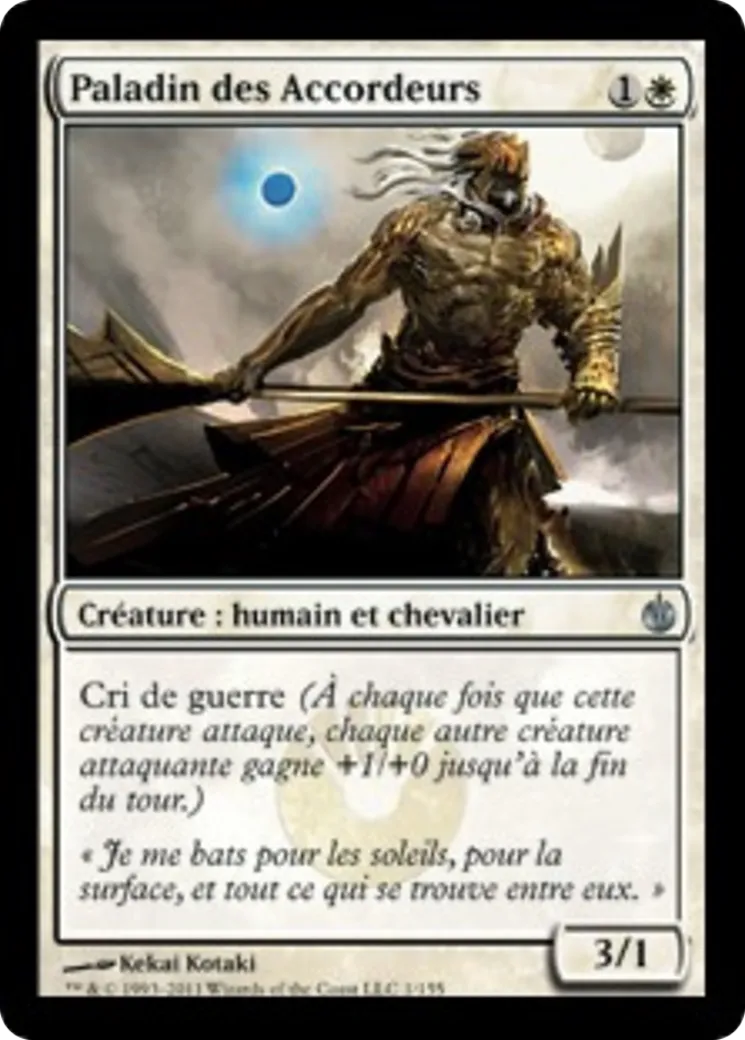 Paladin des Accordeurs — Mirrodin Besieged — Magic: The Gathering